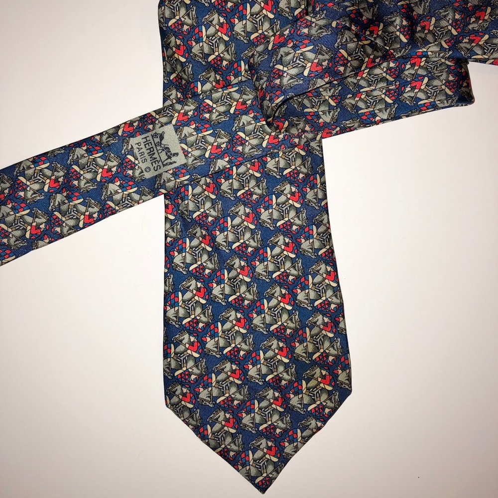 Vintage Polo Hermes tie!